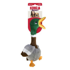 KONG (Конг) Shakers Honkers Duck L - Іграшка для собак великих порід качка з пищалкою