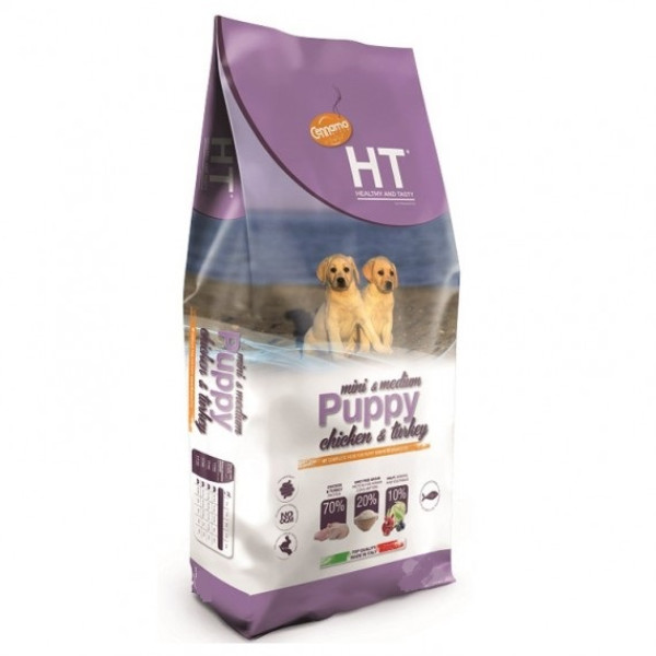 Cennamo HT (Ашти) Dog Mini & Medium Puppy Chicken & Turkey - Cухой корм для щенков 3 кг