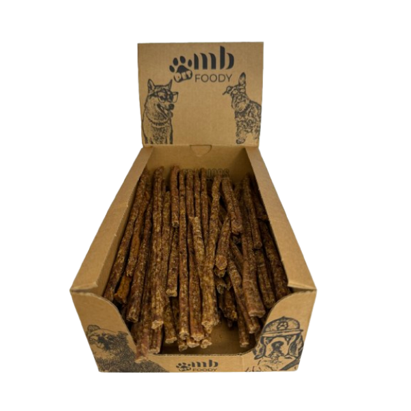 MB FOODY - Лакомство натуральные стики из мяса утки 500 г
