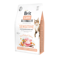 Brit Care (Брит Кеа) Sensitive HDigestion - Сухой беззерновой корм для кошек с чувствительным ЖКТ 2 кг