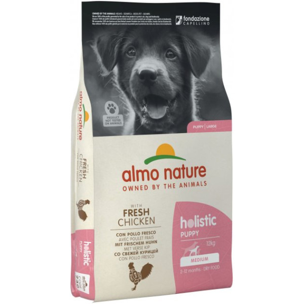 Almo Nature (Альмо Натюр) Holistic Puppy Medium - Cухой корм для щенков 12 кг