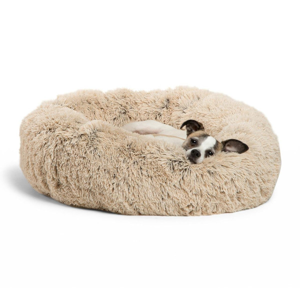 Outward Hound (Аутвард Хаунд) Best Friends Donut Shag Taupe Beige - Мягкое место для собак 91х91 см