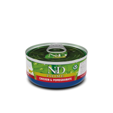 Farmina Grain Free N&D Prime Chicken & Pomegranate Adult – Вологий беззерновий корм для дорослих котів з куркою та гранатом 70 г