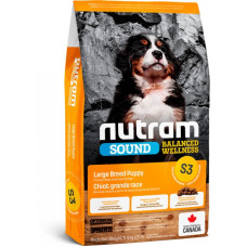 Nutram (Нутрам) S3 Sound Balanced Large Breed Puppy Chiken - Сухий корм для цуценят великих порід з куркою 11.4 кг