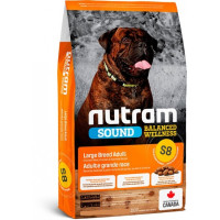 Nutram (Нутрам) S8 Sound Balanced Large Breed Adult Dog Chiken - Сухой корм для собак крупных пород с курицей 20 кг
