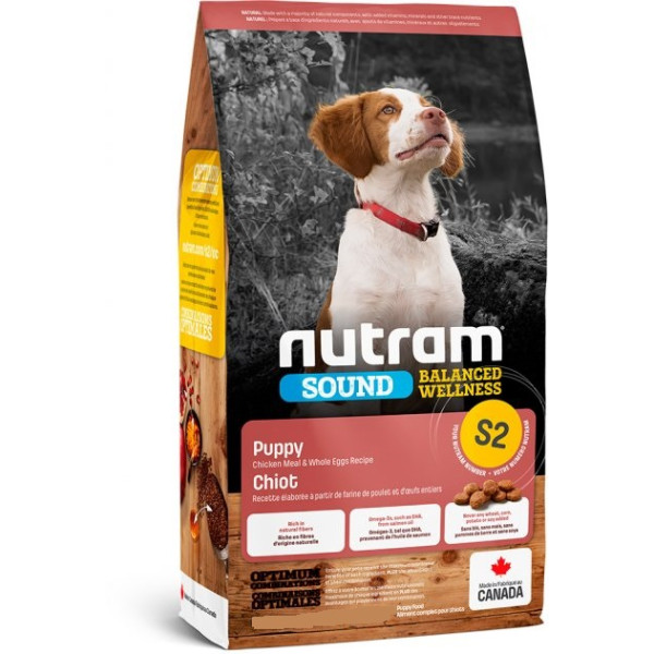 Nutram (Нутрам) S2 Sound Balanced Puppy Chiken - Сухий корм для цуценят з куркою 20 кг