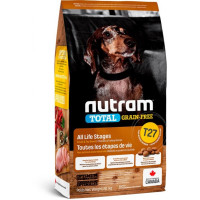 Nutram (Нутрам) T27 Chicken and Turkey Small Dog - Сухий беззлаковий корм для собак дрібних порід з куркою та індичкою 20 кг