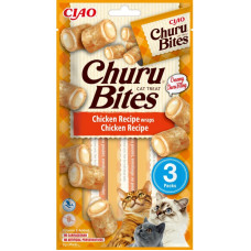 INABA (Інаба) Cat Churu Bites With Chicken - Ласощі для котів подушечки з куркою 30 г