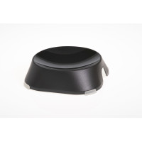 Fiboo (Файбо) Flat Bowl Black - Миска для животных плоская черная 50 мл