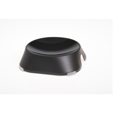 Fiboo (Файбо) Flat Bowl Black - Миска для животных плоская черная 50 мл