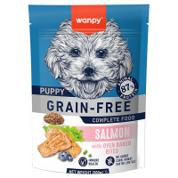 Wanpy (Ванпи) Dog Grain Free Salmon Puppy All Breed - Сухой беззерновой корм для щенков всех пород с мясом лосося 500 г