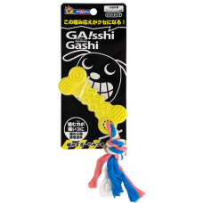 DoggyMan (Догімен) Chew Toy Bone with Rope - Іграшка для собак жувальна кістка з мотузкою 10x4.5x1.5 см