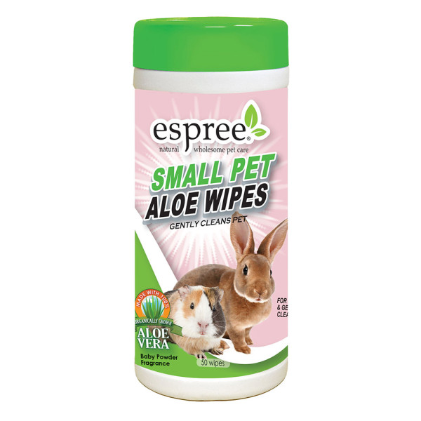 Espree (Еспри) Small Animal Wipes - Влажные салфетки для мелких животных 50 шт.