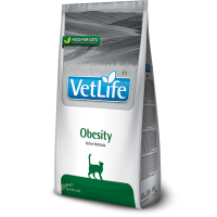 Farmina Vet Life (Фармина Вет Лайф) Cat Obesity Adult - Сухой лечебный корм для взрослых котов для снижения избыточной массы тела 2 кг