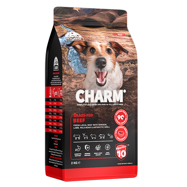 Charm (Шарм) Grass-Fed Beef - Сухой беззерновой корм для собак с говядиной 2 кг