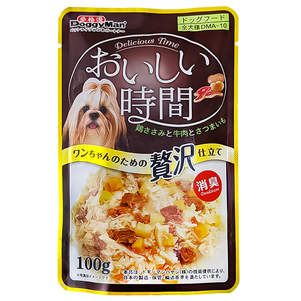 DoggyMan (Догимен) Low Fat Chicken & Beef - Влажный корм для собак любого возраста склонных к лишнему весу с мясом курицы и говядины в желе 100 г