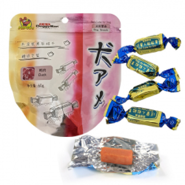 DoggyMan (Догимен) Deli Cube Duck - Лакомство для собак любого возраста всех пород конфеты-кубики с мясом утки 60 г