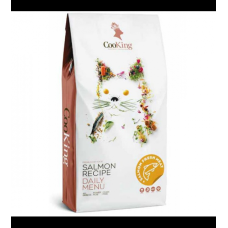 CooKing (КуКин) Cat Adult Salmon - Сухой корм для кошек беззерновой с лососем 8 кг
