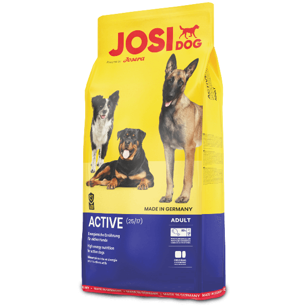 JosiDog (ЙозиДог) Poultry & Rice Active Adult All Breeds - Сухой корм для взрослых активных собак всех пород с мясом птицы и рисом 900 г