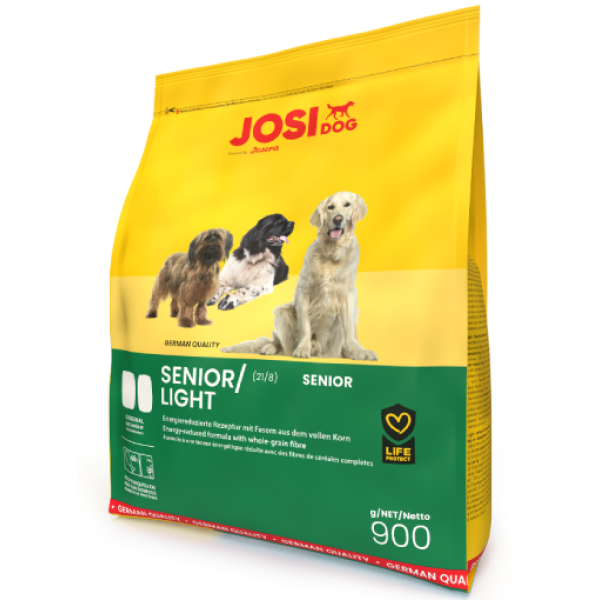 JosiDog (ЙозиДог) Poultry & Rice Senior All Breeds - Сухой корм для пожилых собак всех пород с мясом птицы и рисом 900 г
