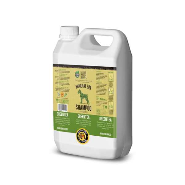 RELIQ Mineral Spa Green Tea Shampoo - Шампунь для собак с экстрактом зеленого чая 3.79 л