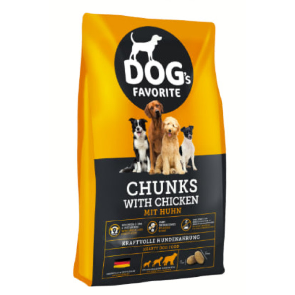 Happy Dog (Хепи Дог) Favorite Chicken Adult All Breeds - Сухой корм для взрослых собак всех пород с мясом курицы 15 кг