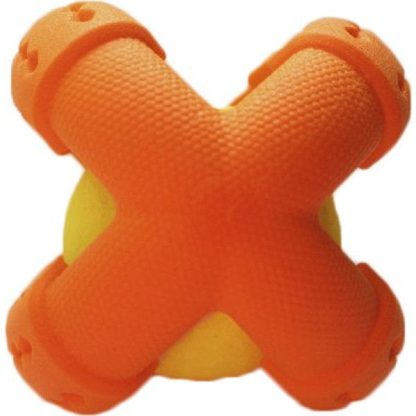 Animall (Энимал) Grizzzly Теннисный мяч оранжевый - Игрушка для собак 11.2х11.2х10.7 см