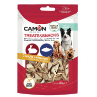 Camon (Камон) Dog Treats Triangular Sandwich With Rabbit&Cod - Лакомство для собак треугольный сэндвич с кроликом и треской 80 г