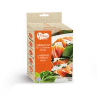 Mavsy (Мавси) Freeze Dried Carpaccio With Salmon And Spinach - Лакомство для собак карпачо из лосося и шпинатом 50 г