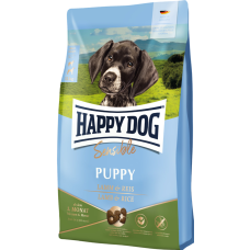 Happy Dog (Хепи Дог) Lamb & Rice Sensible Puppy Medium & Maxi - Сухой корм для щенков средних и крупных пород для поддержания чувствительного пищеварения с мясом ягнёнка и рисом 10 кг