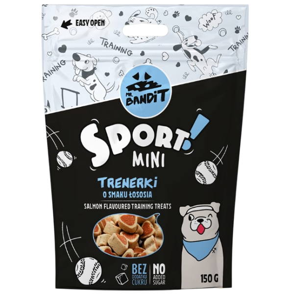 Mr. Bandit (Мр. Бандит) Dog Sport Mini Training Salmon - Лакомство для собак мелких пород тренировочные с лососем 150 г