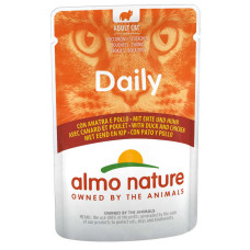 Almo Nature (Альмо Натюр) Daily Cat Chicken & Duck - Вологий корм для кішок з куркою та качкою 70 г