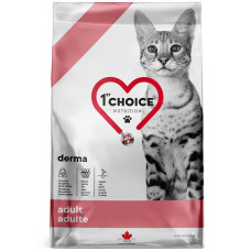 1st Choice (Фест Чойс) Cat Adult Derma - Сухий корм для котів з чутливою та схильною до подразнення шкірою 1.8 КГ