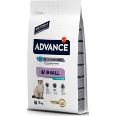 Advance Cat Sterilized Hairball Turkey - Сухий корм для стерилізованих котів для виведення грудочок шерсті з індичкою 10 кг