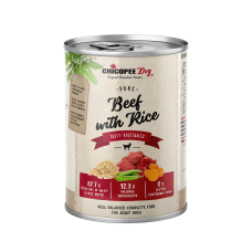 Chicopee (Чікопі) Dog Adult Pure Beef & Rice - Вологий корм для собак яловичина з рисом 400 г