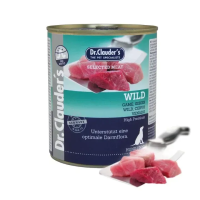 Dr.Clauder’s (Клаудер) Dog Selected Meat Grain Free Wild Game Adult All Breed - Влажный беззерновой корм для взрослых собак всех пород с мясом дичи 800 г