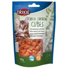 Trixie (Тріксі) Premio Cheese Chicken Cubes - Ласощі для котів кубики з куркою та сиром 50 г