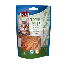 Trixie (Тріксі) Premio Chicken Filet Bites - Ласощі для котів сушене куряче філе 50 г