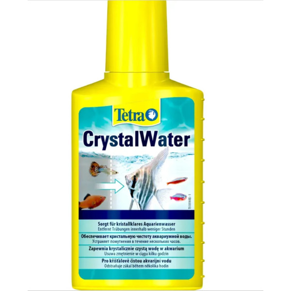 Tetra (Тетра) Crystal Water Remedy For Cloudy Water In Aquariums - Средство от помутнения воды в аквариуме 100 мл