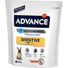 Advance Dog Mini Sensitive Salmon & Rice - Сухий корм для собак дрібних порід з лососем і рисом 0.8 кг