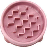 Outward Hound (Аутвард Хаунд) Fun Feeder Slo-Bowl Tiny Pink - Миска-лабиринт для здорового и неторопливого кормления собак 14 см
