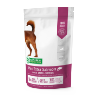 Nature’s Protection (Натур Протекшн) Mini Extra Adult Small Breeds With Salmon - Сухой корм для взрослых собак маленьких пород с лососем 0.5 кг