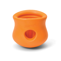 West Paw (Вест Пав) Toppl Treat Toy Tangerine XL - Игрушка для умеренного грызения лакомства для собак 12 см
