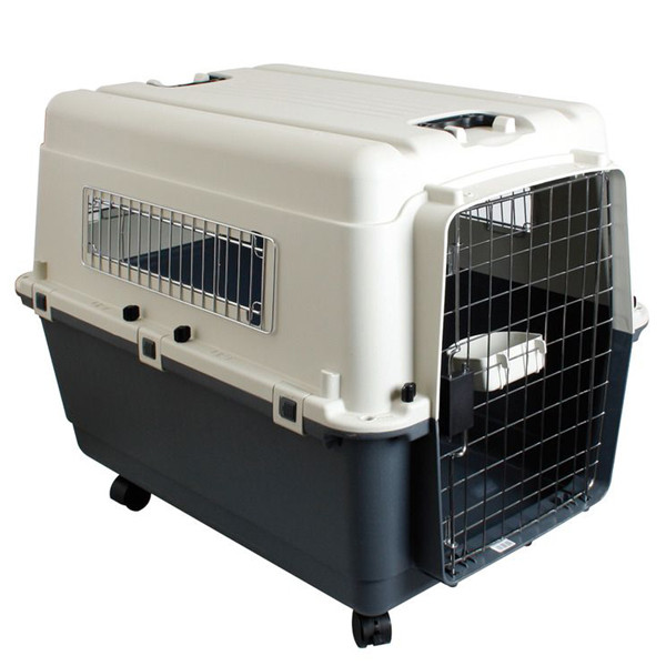 Flamingo (Фламинго) Transport cage Nomad Dark grey IATA - Переноска для собак 81х57х59 см