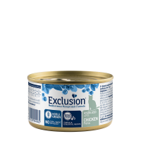 Exclusion (Эксклюжн) Cat Chicken Sterilized +7 Adult - Влажный корм для взрослых стерилизованных котов возрастом от 7 лет с мясом курицы 85 г