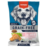 Wanpy (Ванпи) Dog Grain Free Salmon Adult All Breed - Сухой беззерновой корм для взрослых собак всех пород с мясом лосося 50 г