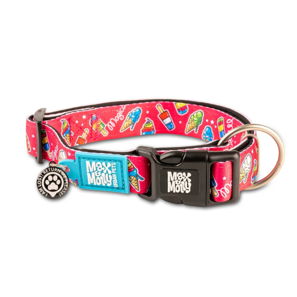 Max & Molly (Макс Молли) Smart ID Collar Magical XS - Ошейник для собак с принтом магии
