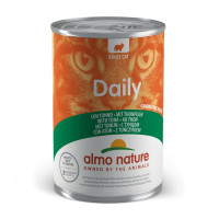Almo Nature (Альмо Натюр) Daily Cat Tuna - Влажный корм для кошек с тунцем 400 г