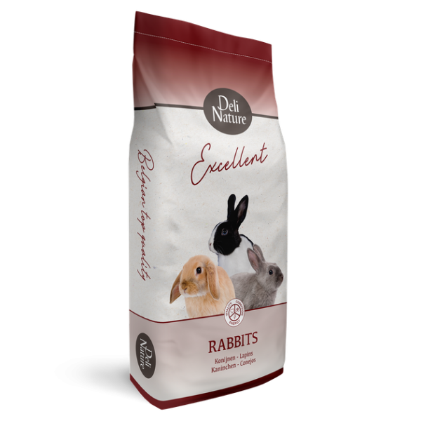 Deli Nature (Дели Натур) Rodelicious Adult Rabbits - Полнорационный суперпремиум корм для кроликов 12,5 кг
