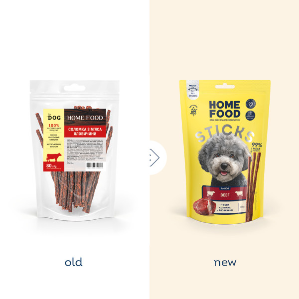Home Food (Хоум Фуд) Dog Grain Free Beef Meat Strips All Life Stages All Breeds - Лакомство беззерновое для собак всех возрастов и всех пород мясная соломка с мясом говядины 80 г Home Food (Хоум Фуд) Dog Grain Free Beef Meat Strips All Life Stages All Breeds - Лакомство беззерновое для собак всех возрастов и всех пород мясная соломка с мясом говядины 80 г